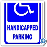 Handicapped Parking Signs